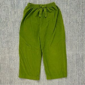 Little English Green Corduroy Pants - Size 5